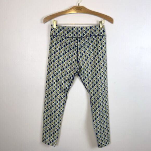 J. McLaughlin Workout Leggings Activewear Casual Libby Geometric Size Large - Picture 8 of 8